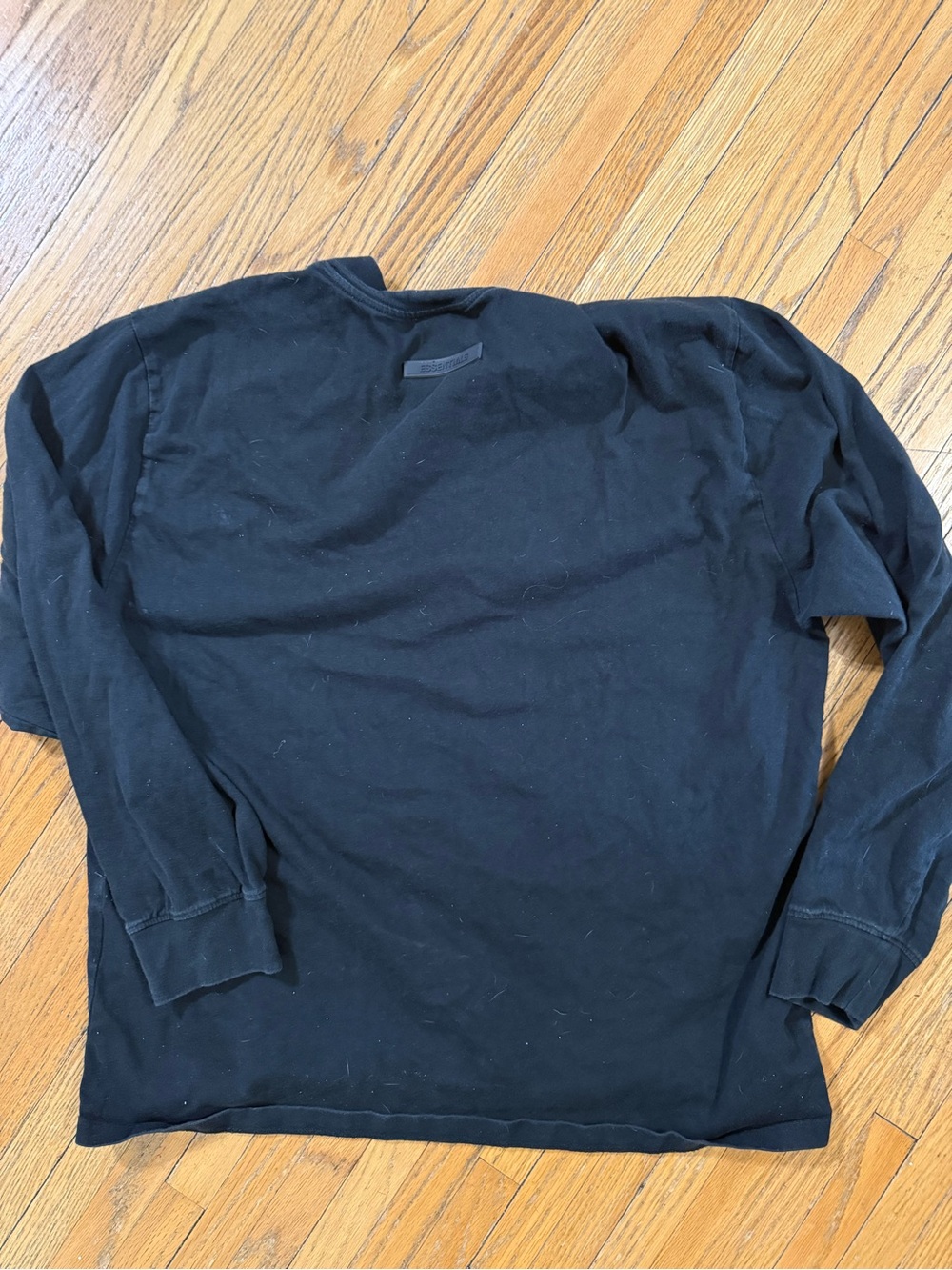Essentials Fear Of God Men's Black Long-Sleeve Shirt - Picture 5 of 6